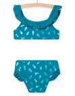 Child girl petrol blue swimsuit NYABIK2 / 22SI01L6MAI716
