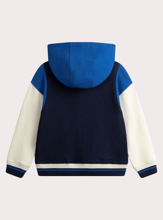 Dog design varsity-style jacket in three colours WOKAGIL / 25S90231GILC243