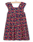 Child girl sapphire blue and pink dress NAJOROB6 / 22S901C2ROBC211