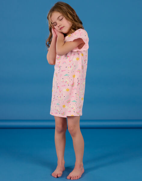 Clear pink NIGHT DRESS REFACHUBOW / 23SH11H2CHN321