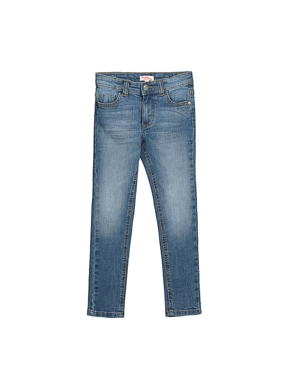 Boys' slim jeans FOJOSLIJEA2 / 19S90232D29704