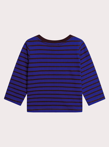 Blue TEE SHIRT LS XUBLUTUN / 25WG10N2TMLC231