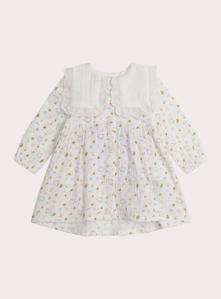 White DRESS XOU1ROB / 25WF0351ROB000