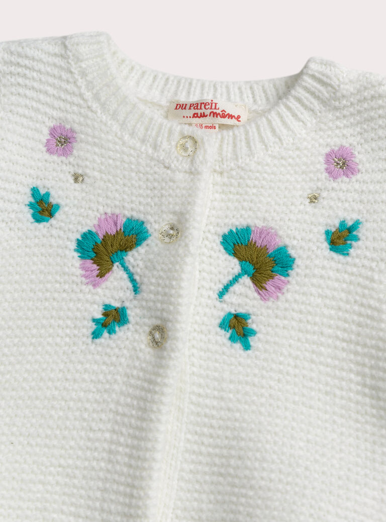 Off white CARDIGAN XIMYCAR2 / 25WG09R2CAR001