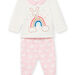 Baby girl light pink pajama set