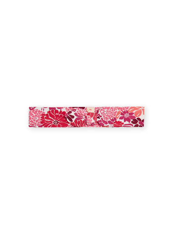 Baby Girl Pink Headband NYIFLABAN / 22SI09R1BAN001