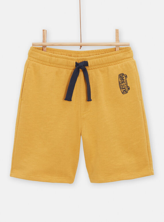 Yellow Bermuda shorts for boys TOJOBER2 / 24S902C8BER109