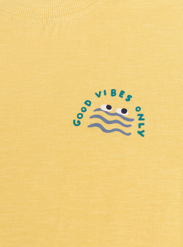 Yellow TEE SHIRT SS WOJOTIBRO3 / 25S902L3TMCB104