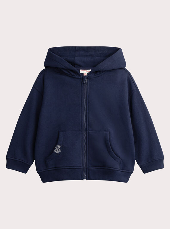 Navy JOGGING TOP