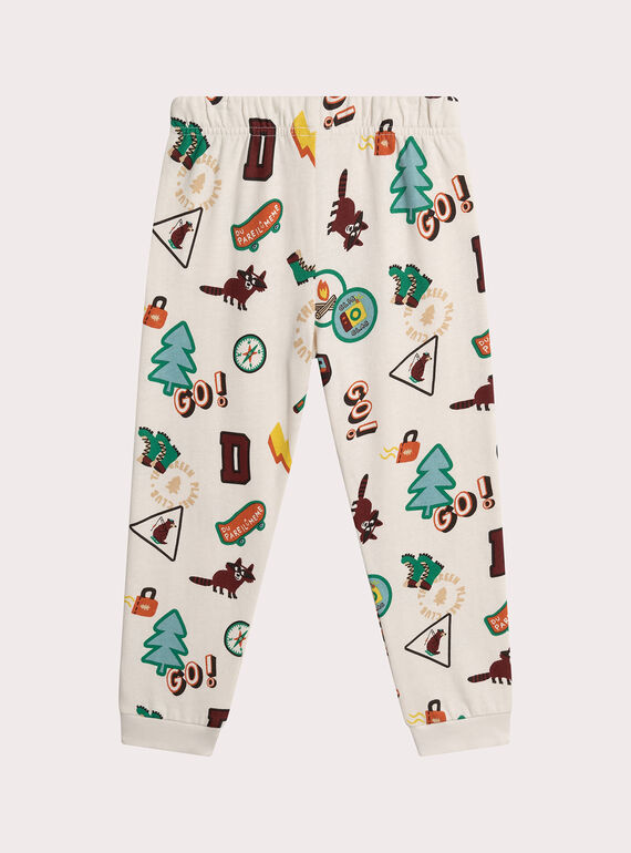 Beige PYJAMA XEGOPYJCAMP / 25WH1233PYJ080