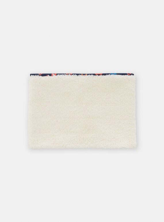 Boy's midnight blue snood SYOGROSNO7 / 23WI02O2SNO705