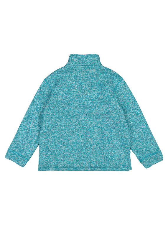 Dark Turquoise Pullover GOJOPULTEK2 / 19W902L1D2EC217