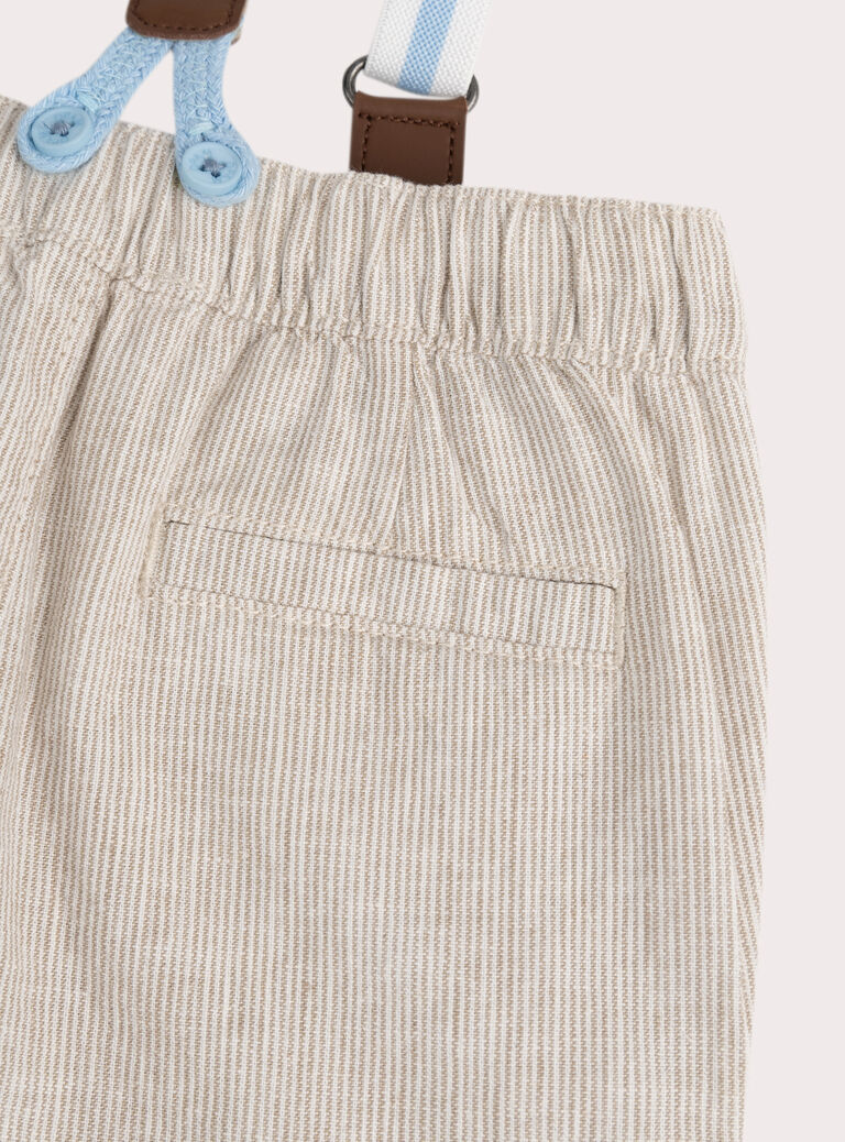 Brown PANTS WUMAPAN1 / 25SG1063PANI807