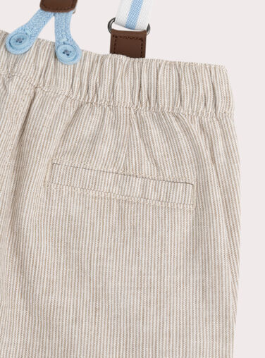 Brown PANTS WUMAPAN1 / 25SG1063PANI807