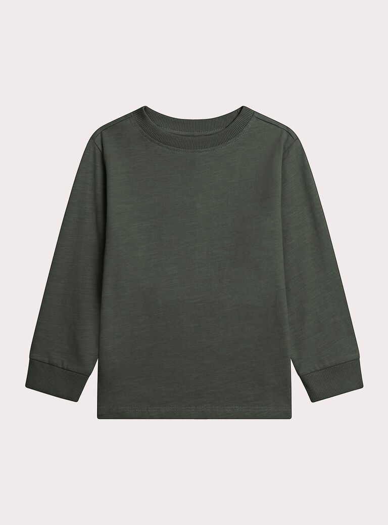 Green TEE SHIRT LS XOJOTIRIB1 / 25W902F3TMLG608