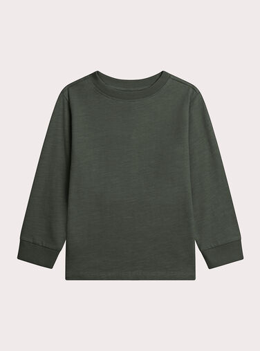 Green TEE SHIRT LS XOJOTIRIB1 / 25W902F3TMLG608