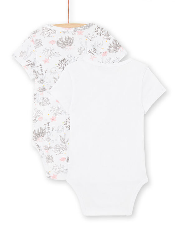 White BODY SUIT LOU2BOD2 / 21SF03I1BOD000