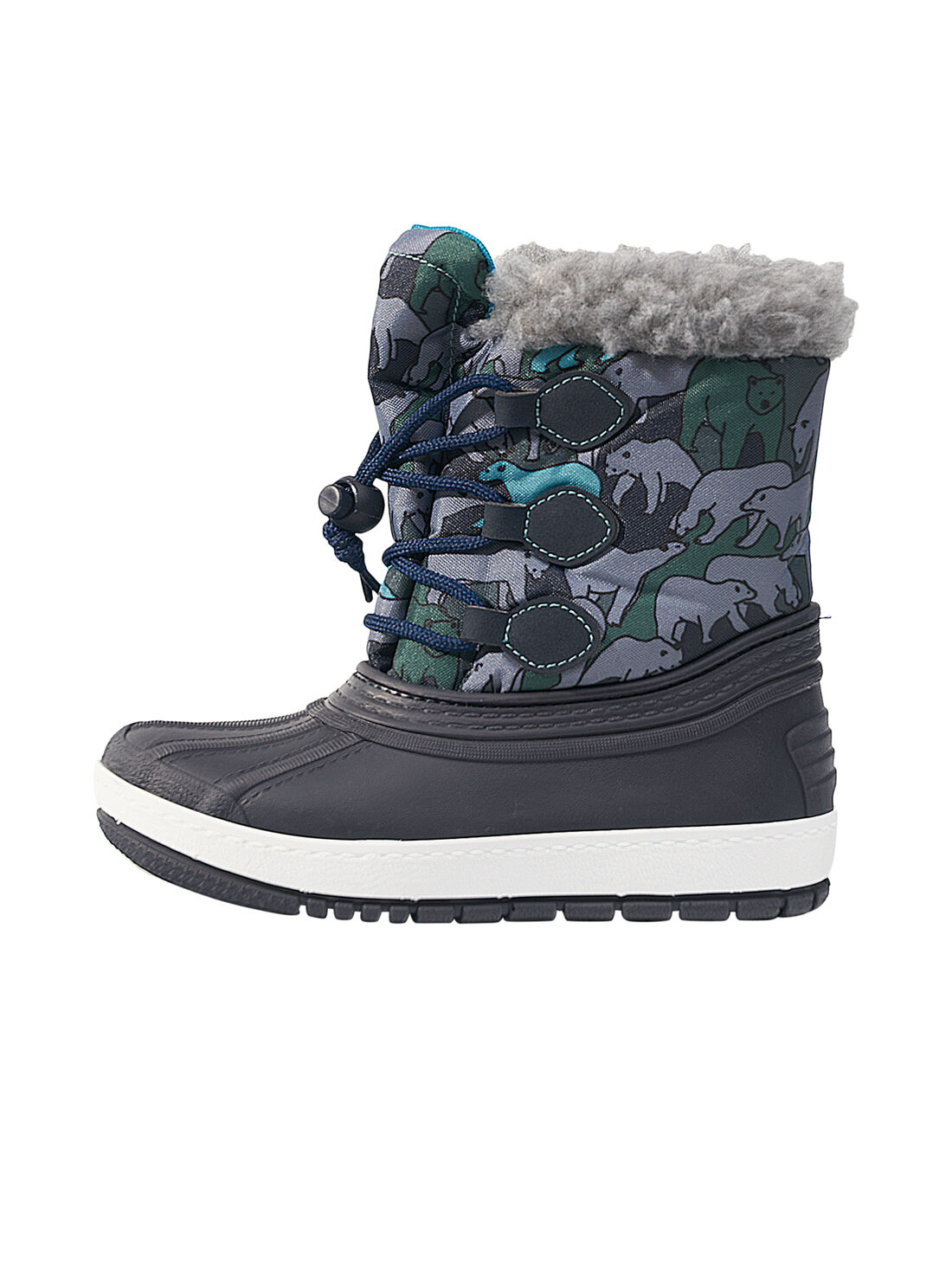 Navy Mountain boots