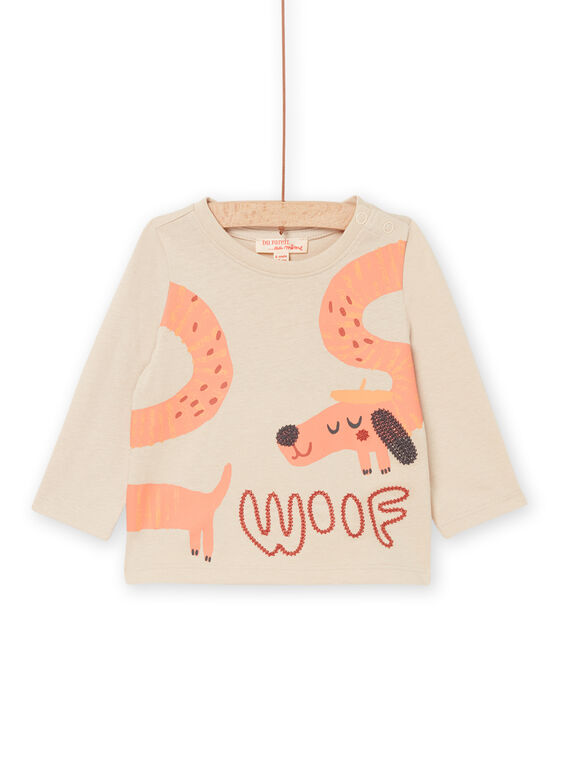 Fancy dog print t-shirt RUSUNTEE3 / 23SG10K1TML811