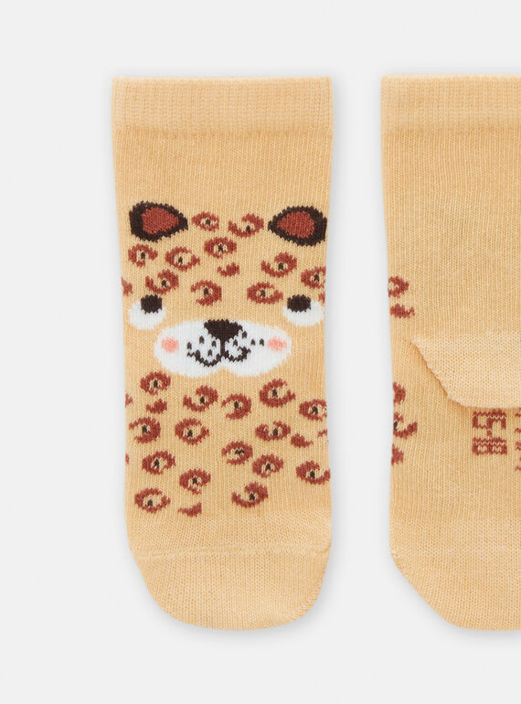 Light orange SOCKS TYUCRICHO1 / 24SI1084SOQ113