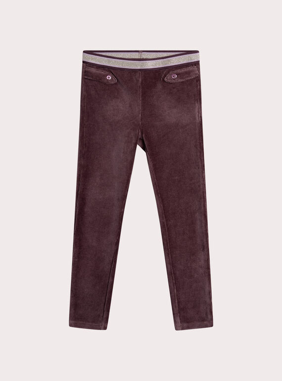 Purple PANTS XAJOMIL4 / 25W901D1PAN718