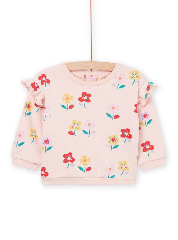 Sweatshirt with floral print RINAUSWE / 23SG09N1SWED310