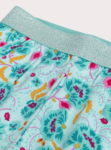 Tropical aniamtion pajamas for girls VEFAPYJBLU / 24WH1174PYJ203