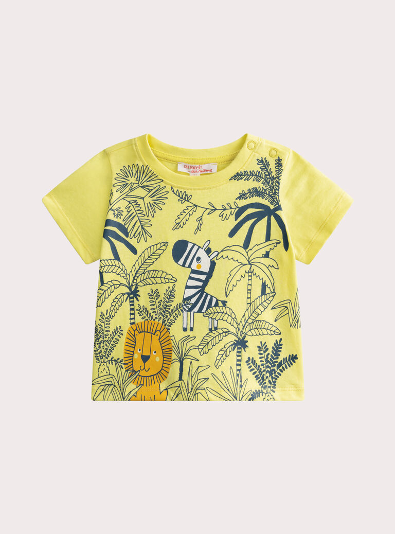 Yellow TEE SHIRT SS WUPRITEE2 / 25SG10S3TMC116