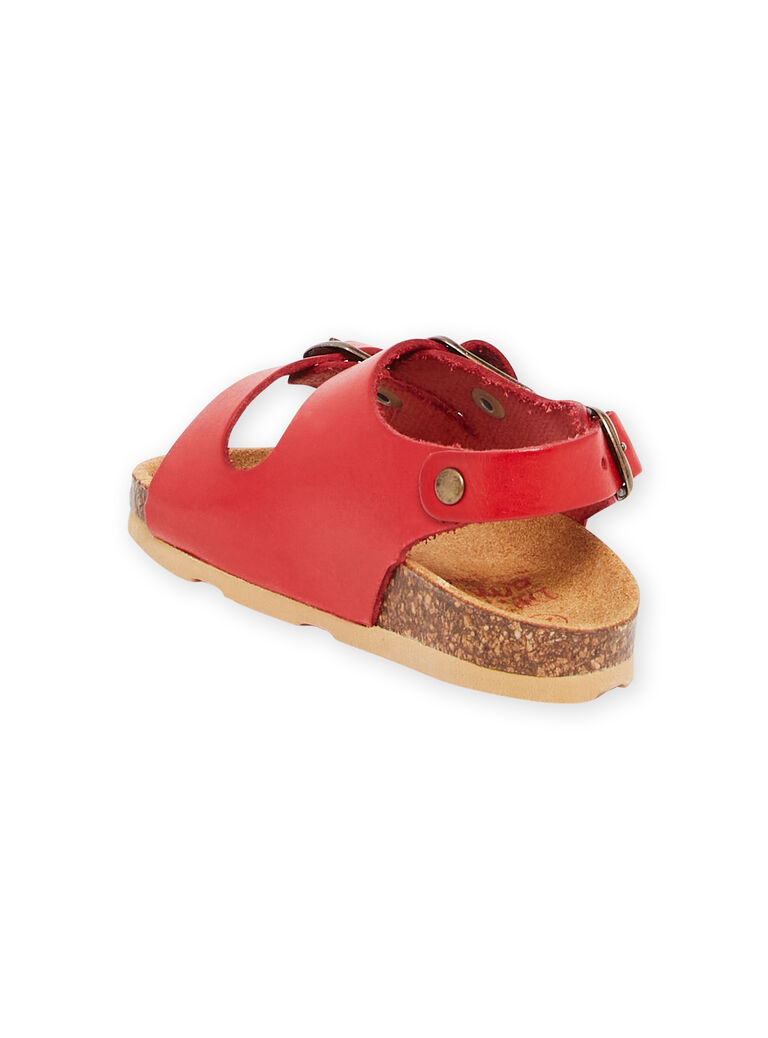 Red sandals baby boy NUNUEMILE / 22KK3844D0E050
