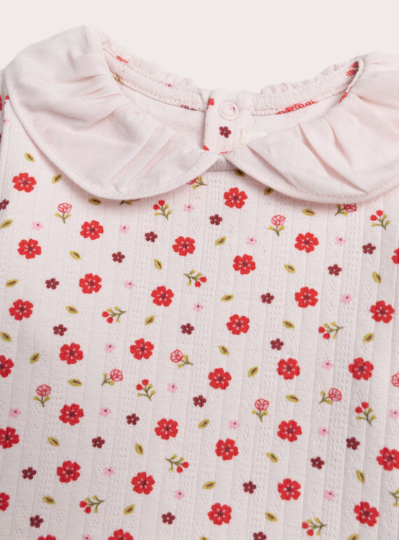 Pink BABY CARDIGAN XIJABRA3 / 25WG09M3BRAD326