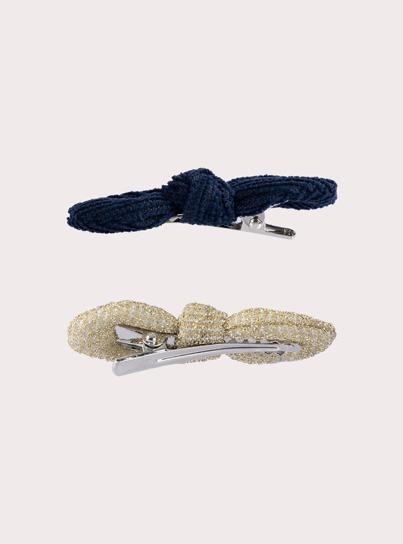 Light gold HAIRCLIP VYAJOCLIC1 / 24WI01L2BRTK008