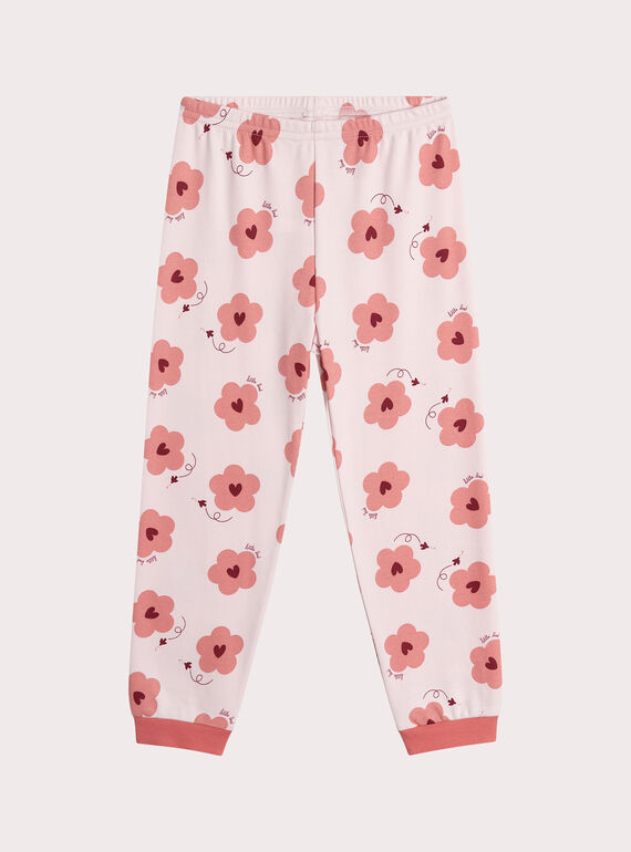 Pink PYJAMA XEFAPYJFLE / 25WH1136PYJD322