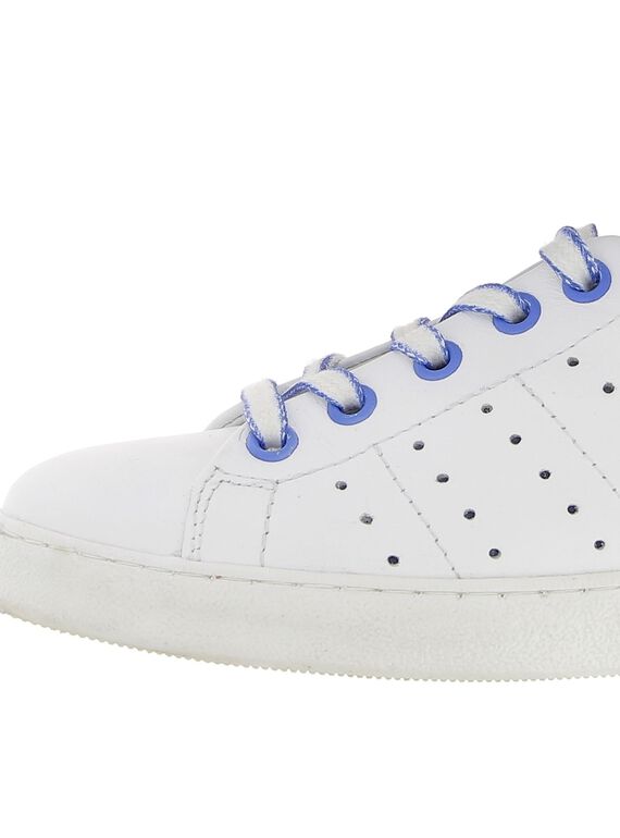 Boys' leather city trainers CGTENBICO / 18SK36W2D3G000