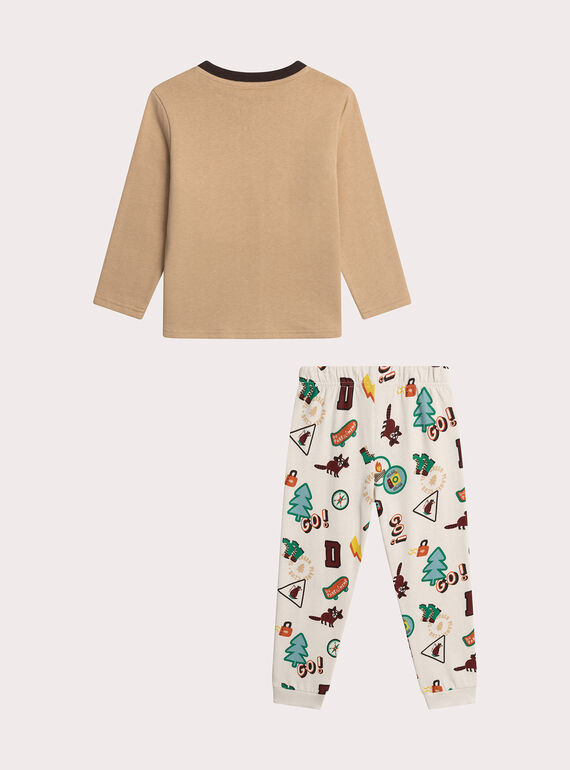 Beige PYJAMA XEGOPYJCAMP / 25WH1233PYJ080