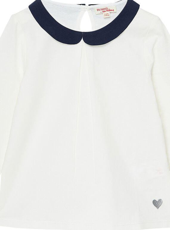 Off white baby blouse JAESBRA3 / 20S90162D3A001