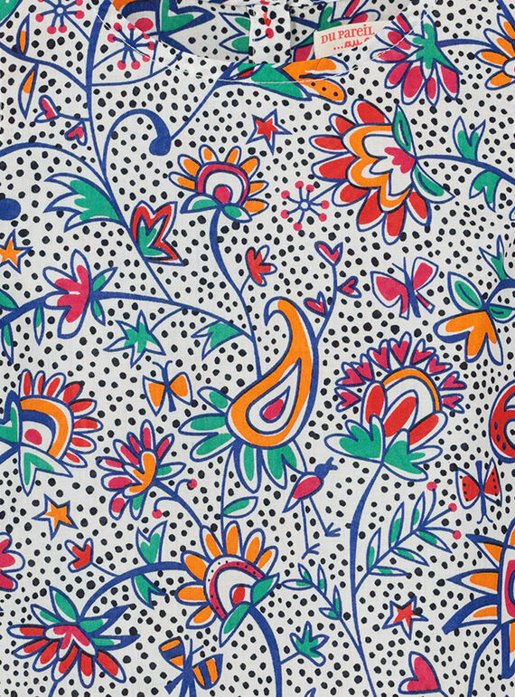 Girls' fancy smock FATOCHEM / 19S901L1CHE099