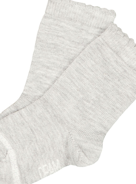 Heather grey Socks GYIESCHO3 / 19WI09U5SOQ943