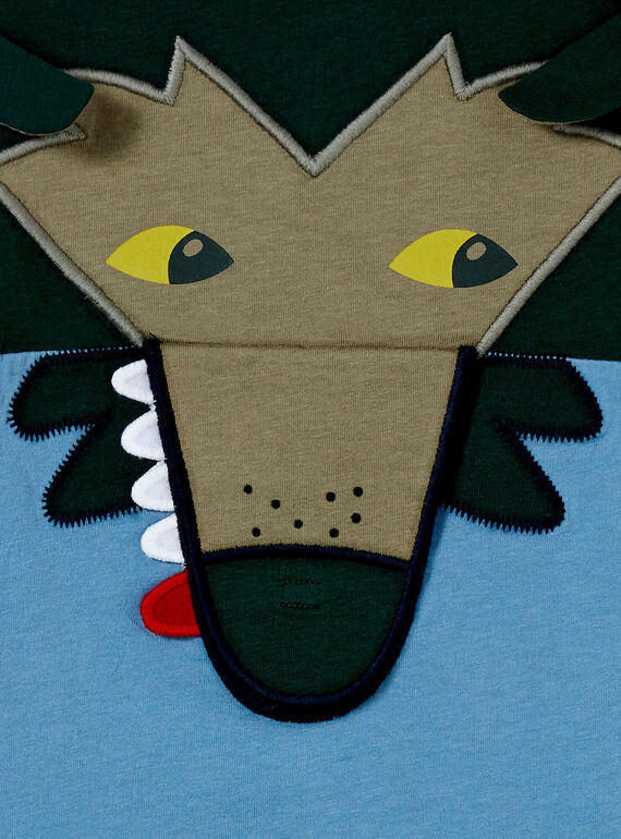 Blue T-SHIRT KOBOTEE3 / 20W902N3TMLC233