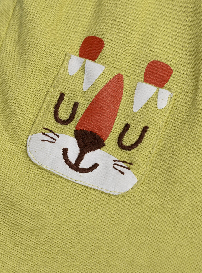 Light green SHORT DUNGAREES WULISAC2 / 25SG10T1SAC605