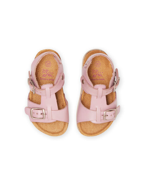 Pink sandals baby girl NINUGLADYS / 22KK3743D0E030