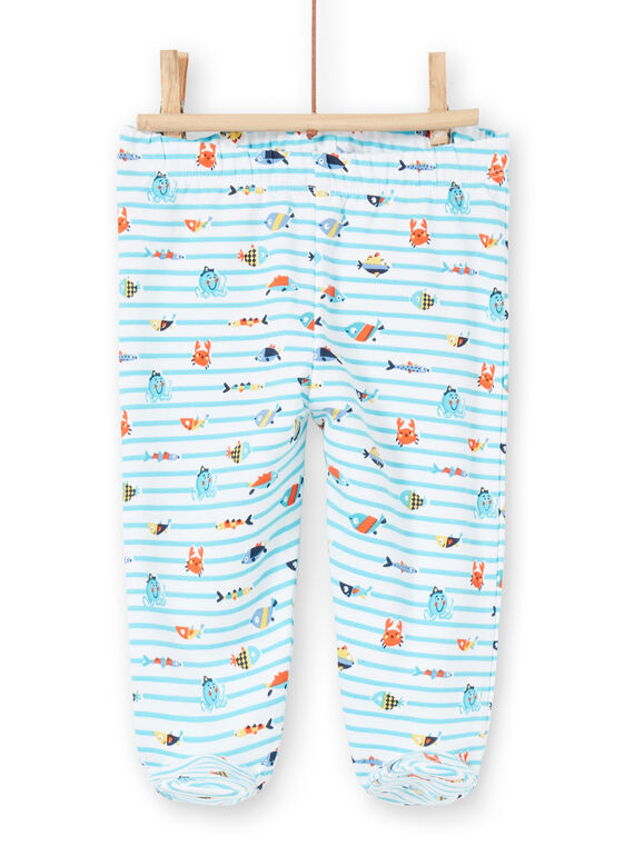 Octopus brushed fleece boy's pyjamas LEGAPYJPIE / 21SH1451PYJC230