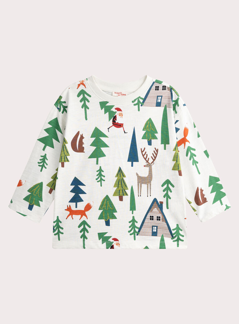 Ivory TEE SHIRT LS VOWATEE / 24W902T1TML005