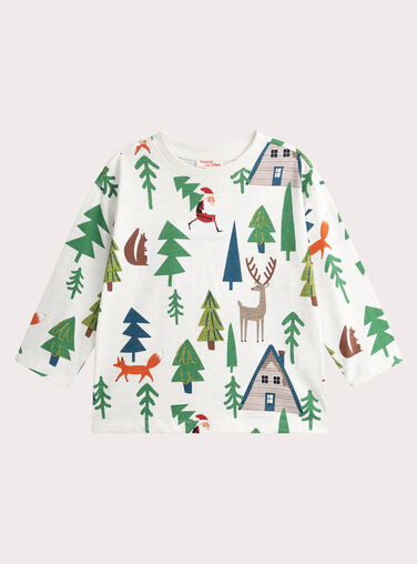 Ivory TEE SHIRT LS VOWATEE / 24W902T1TML005