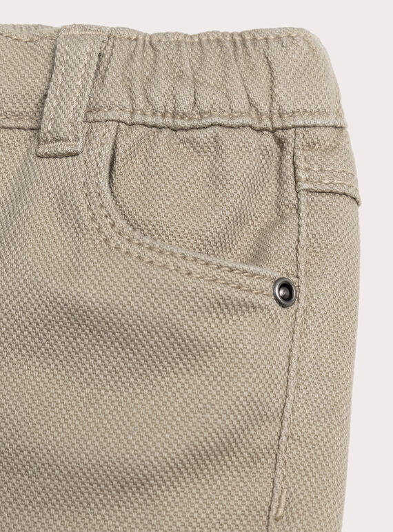 Light beige PANTS XUJAPAN1 / 25WG10M3PAN811