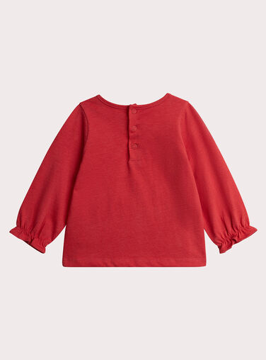 Red TEE SHIRT LS VIROTEE / 24WG09P1TMLF505