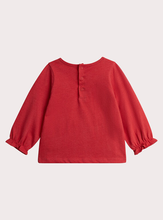 Red TEE SHIRT LS VIROTEE / 24WG09P1TMLF505