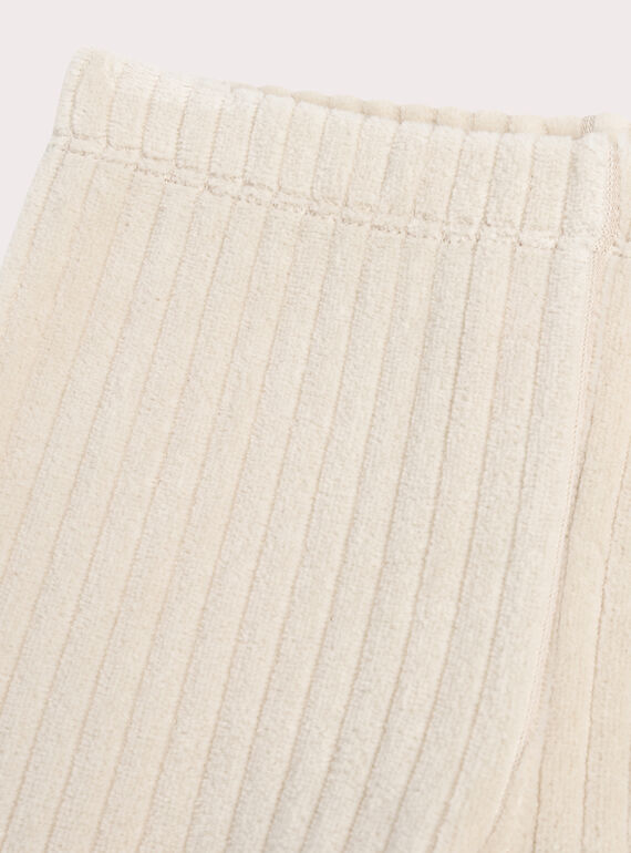 Newborns' sweatshirt and leggings set WOU1ENS2 / 25SF0471ENS005