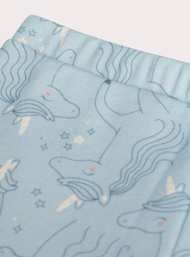 Blue green PYJAMA VEFAPYJART / 24WH1191PYJ614