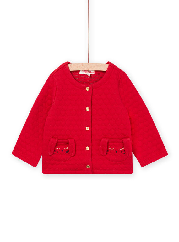 Plain red vest PIGOCAR1 / 22WG09O1CAR050
