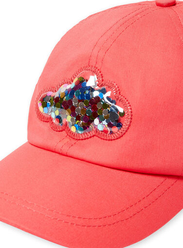 Red hat child girl LYAHACAP / 21SI01X1CHAF506